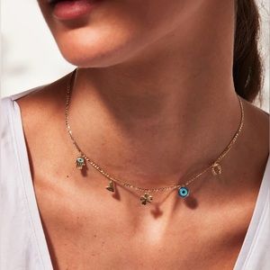 Jenny Bird Fortuna Choker - Gold
